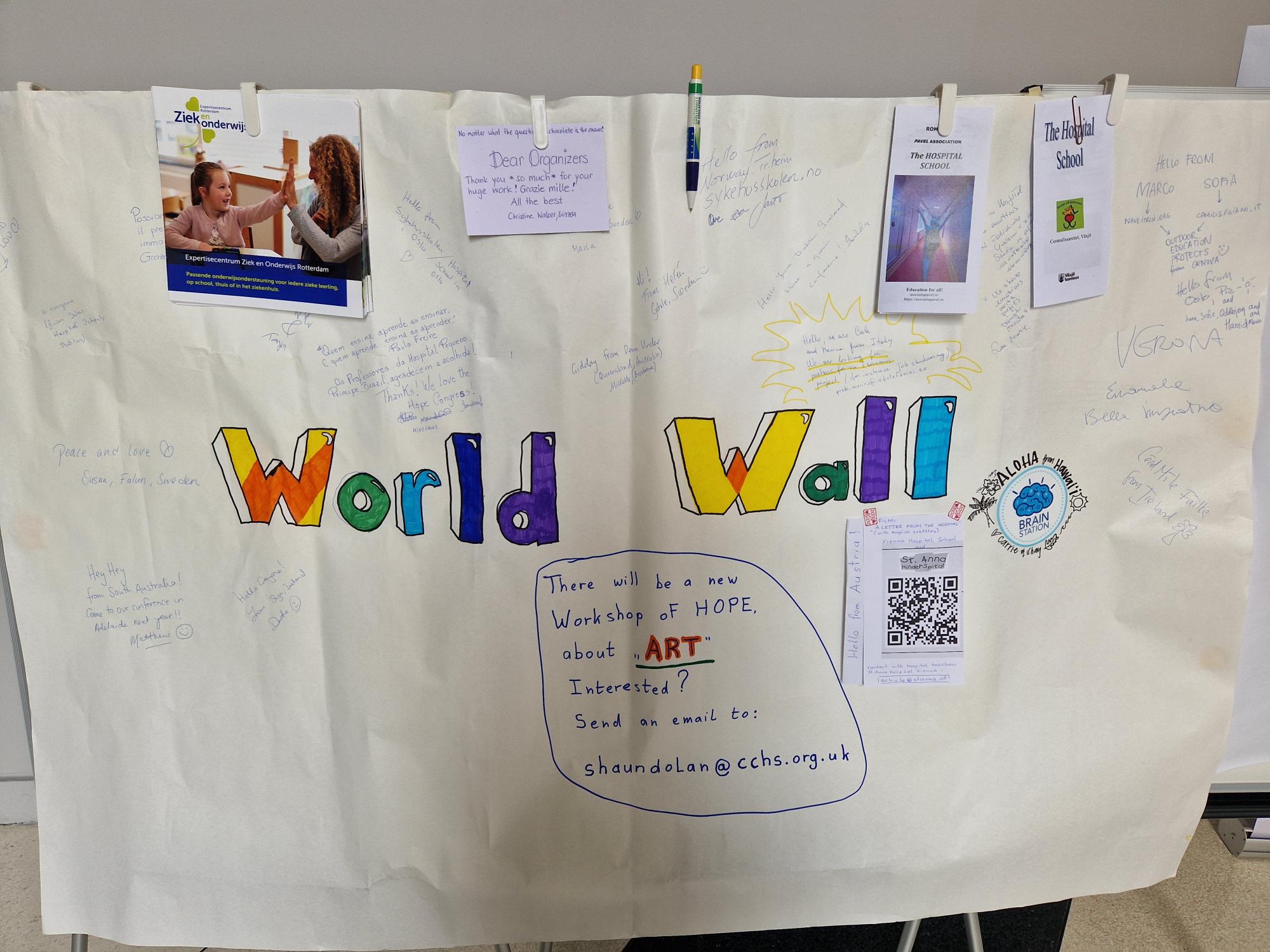 Trygve Berget World-wall