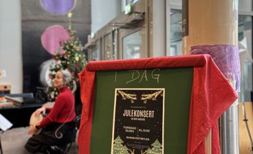 Plakat om julekonsert